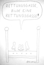 Cartoon: Rettungsgasse (small) by Müller tagged imbett,rettungsgasse,sex