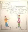 Cartoon: Riecht nach Vagina (small) by Müller tagged maske,corona,vagina