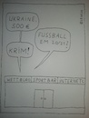 Cartoon: Ukraine 500 (small) by Müller tagged ukraine,wetten,fußball,krim