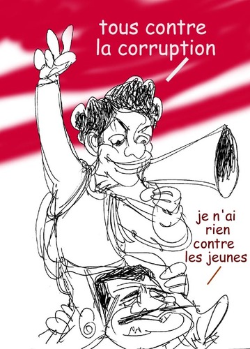 Cartoon: anti corruption (medium) by alafia47 tagged corruption