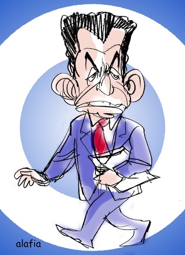 Cartoon: sarko (medium) by alafia47 tagged alafia