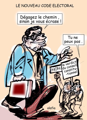 Cartoon: la grande course (medium) by alafia47 tagged alafia