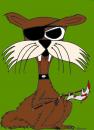 Cartoon: Beware of the squirrel (small) by naLe tagged hörnchen,squirrel,blut,blood,axt,axe,brutal
