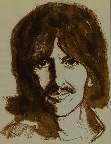 Cartoon: GEORGE (medium) by Toonstalk tagged george,the,beatles,harrison