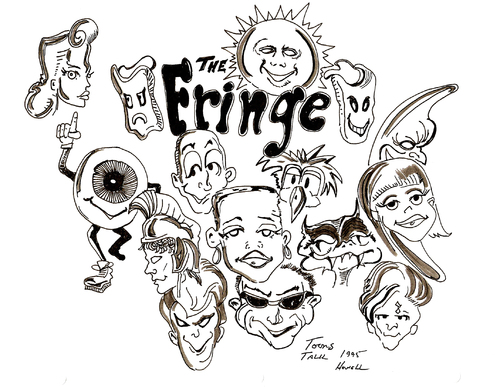 Cartoon: SUMMERTIME FRINGE (medium) by Toonstalk tagged fringe,festival