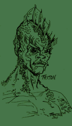 Cartoon: TRITON (medium) by Toonstalk tagged triton,inhuman,marvel,comics,fantastic,four