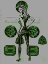 Cartoon: AGENT EMERALD (small) by Toonstalk tagged agent,sexy,emerald,id,catsuit