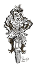 Cartoon: BIG HOG RIDING WOLFMAN (small) by Toonstalk tagged wolfman,harley,motorcycle,easy,rider