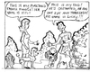 Cartoon: DOG INTRODUCTIONS (small) by Toonstalk tagged dogs,males,females,handlers,pets,names