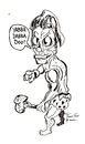 Cartoon: FREAKIN FREDDIE FLINTSTONE (small) by Toonstalk tagged fred,flintstone,teenager,yabba,dabba