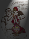 Cartoon: MYSTIC MADNESS (small) by Toonstalk tagged fortune,teller,mystic,gypsy,scam,crystal,ball,sexy,sensual,spellbinder