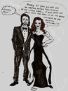 Cartoon: Oscar Scarey Moments (small) by Toonstalk tagged angelina,jolie,brad,pitt,oscar,leg,hollywood,movies,academy