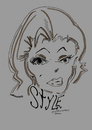 Cartoon: STYLE POSTER (small) by Toonstalk tagged big eyed blonde style 1950