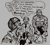 Cartoon: ULTIMATE WARRIORS (small) by Toonstalk tagged mike,tyson,hannibal,the,cannibal,ultimate,warriors