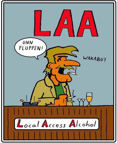 Cartoon: Schafsgold (medium) by tiefenbewohner tagged beer,sheep,bier,schaf