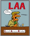 Cartoon: Local Access Alcohol (small) by tiefenbewohner tagged alkohol,fluppen,zigaretten,bier