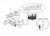 Cartoon: Zapfen (small) by tiefenbewohner tagged ostern,jesus,feier,fete,abendmahl,wein,blutspende,feiertage,religion,saison,season