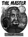 Cartoon: The Master (small) by Garvals tagged dr,who,master,villain