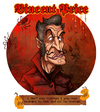 Cartoon: Vincent Price (small) by Garvals tagged vincent,price,horror,demon