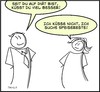 Cartoon: Besser küsssen bei Diät (small) by CartoonGrafik_com tagged diät,abnehmen,küssen,mann,frau,speisereste,hunger