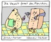 Cartoon: Die Umwelt formt den Menschen (small) by schwoe tagged dusche,badewanne,sanitär,umwelt,design,badezimmer,toilette