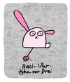 Cartoon: Hasi 22 (small) by schwoe tagged hasi,hase,uhr,zeit