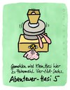 Cartoon: Hasi 63 (small) by schwoe tagged hasi,hase,abenteuer,mühle,mahlen,mehl,korn