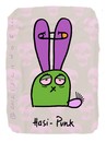 Cartoon: Hasi 85 (small) by schwoe tagged hasi,hase,punk,sicherheitsnadel,piercing