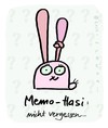 Cartoon: Hasi 96 (small) by schwoe tagged hasi,hase,vergessen,erinnern,knoten,gedächtnis,alzheimers