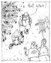 Cartoon: Hat schon (small) by schwoe tagged hund,joggen,wald,hundefutter