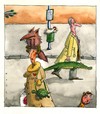 Cartoon: Natur Pur (small) by schwoe tagged tierschutz,pelzmantel,krokoleder,naturschutz,felle
