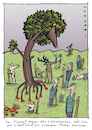 Cartoon: Waldlauf (small) by schwoe tagged baum,wald,waldsterben,sport,natur,saat,forst,forstwirtschaft,förster