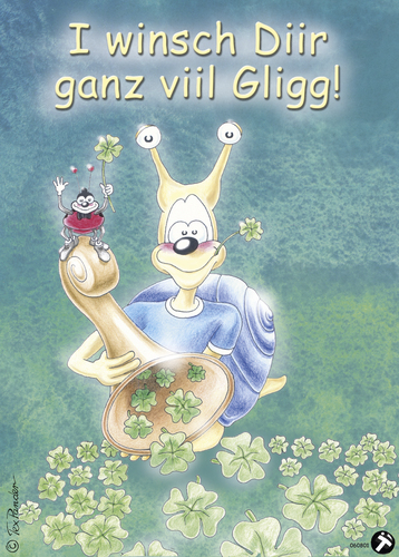 Cartoon: Alfonso - ganz viil Gligg (medium) by TOSKIO-SCHWAEBISCH tagged toskio,vtms,cartoon,tex,pander,alfonso,schnecke,füllhorn,flinny,marienkäfer,vierblättriger,klee,ganz,viel,glück,glückwünsche,viil,gligg,schwäbisches,schwaebisches,schwääbischs,glückwunsch,glückskäfer