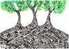 Cartoon: THE FOREST OF RECYCLE (small) by majezik tagged forest,recycle