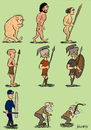 Cartoon: theory of evolution (small) by bilgehananil tagged evrim theory teori evolution