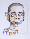 Cartoon: Valentino Rossi Cartoon (small) by Nige W tagged valentino,rossi,cartoon,caricature