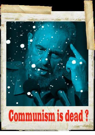 Cartoon: Communism gone astray (medium) by RnRicco tagged cuba,castro,fidel,communism,marx,marxism