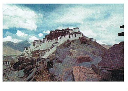 Cartoon: POTALA PALACE - Tibet (medium) by RnRicco tagged tibetian,buddhism,tensing,gyatzo,china,tibet,lhasa