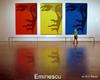 Cartoon: Eminescu Exhibition (small) by RnRicco tagged poet,author,mihai,mihail,eminescu,romania,moldavia
