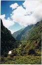 Cartoon: Footpath to Jomsom II (small) by RnRicco tagged valley landscape nature ricco nepal trek trekking world himalaya