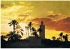 Cartoon: La Koutoubia Sunset - Marrakech (small) by RnRicco tagged maroc marocco marokko sunset arabic africa palms ricco