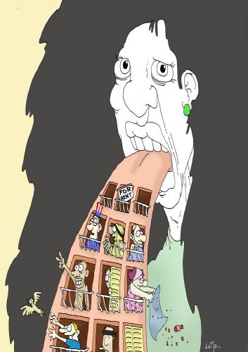 Cartoon: Babel (medium) by Luiso tagged language