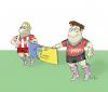 Cartoon: Fair Play II (small) by Luiso tagged futbol