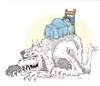 Cartoon: Fear 2 (small) by Luiso tagged fear