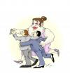 Cartoon: Tango (small) by Luiso tagged tango