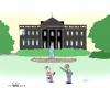 Cartoon: The New Whit House (small) by Luiso tagged eeuu
