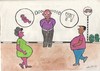 Cartoon: fat (small) by indianinkcartoon tagged oooo