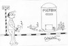 Cartoon: post box (small) by indianinkcartoon tagged oooo