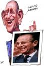 Cartoon: Prince Philiph (small) by bekesijoe tagged caricature,