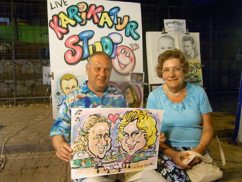 Cartoon: live karikatur (medium) by necmi oguzer tagged live,karikatür